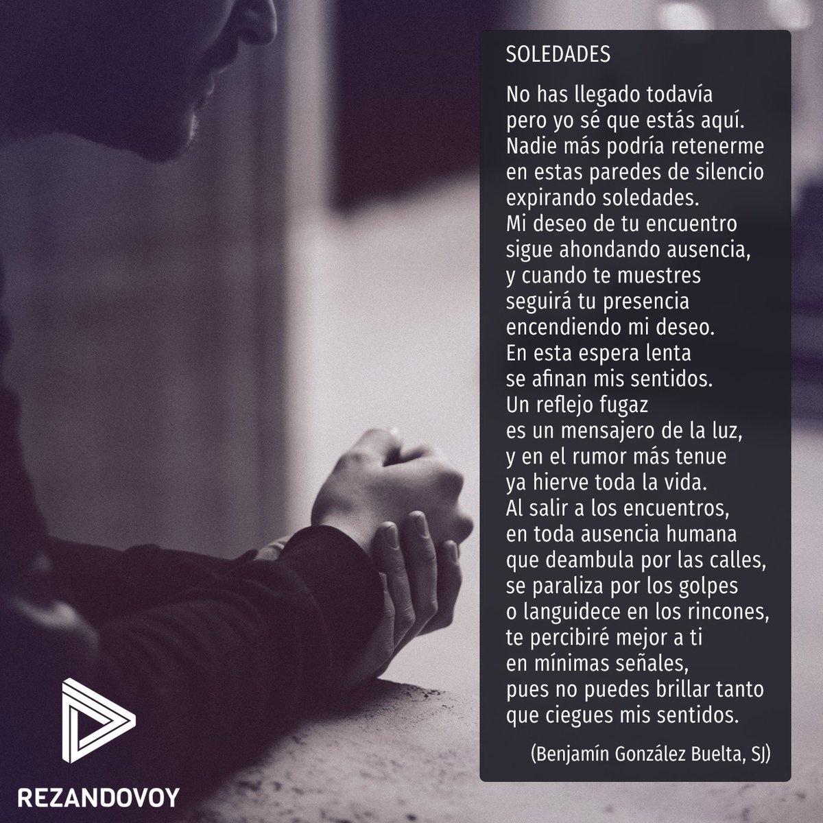 rezandovoy's tweet photo. Sí, yo sé que estás aquí... https://t.co/7gvMajsxn2