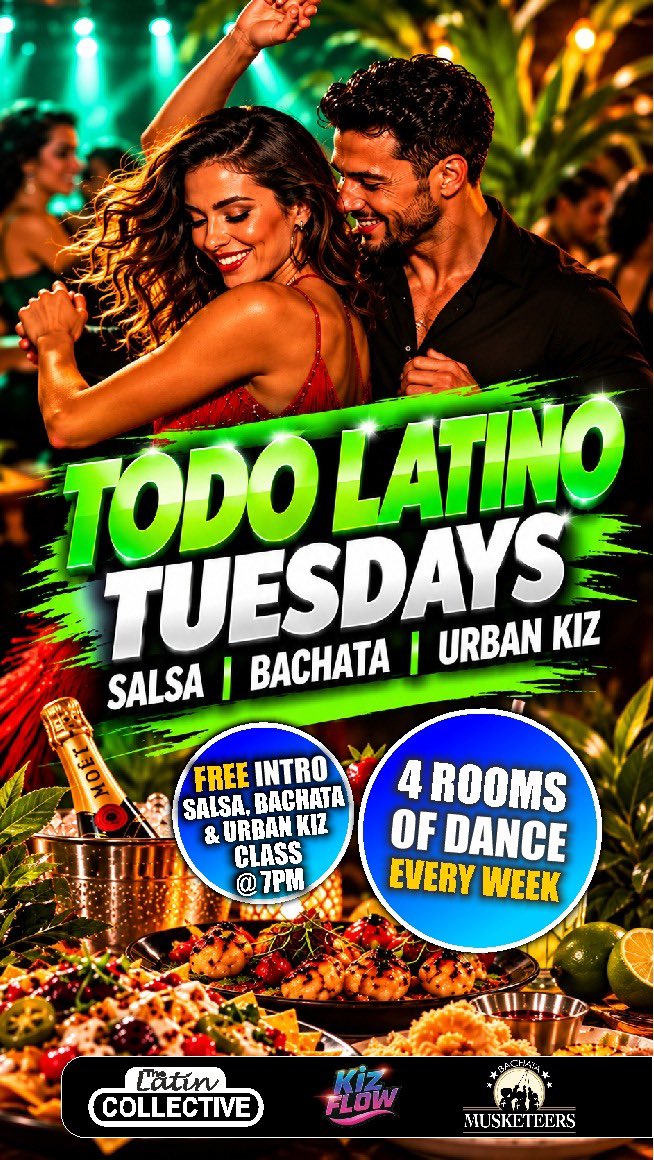 SalsaDancingAng's tweet photo. https://t.co/CXTTfkwluD #salsa &amp; #bachata classes and social . #beginners welcome to. Start 7pm at sway bar great queen st Holborn . https://t.co/DcL3qonPyz