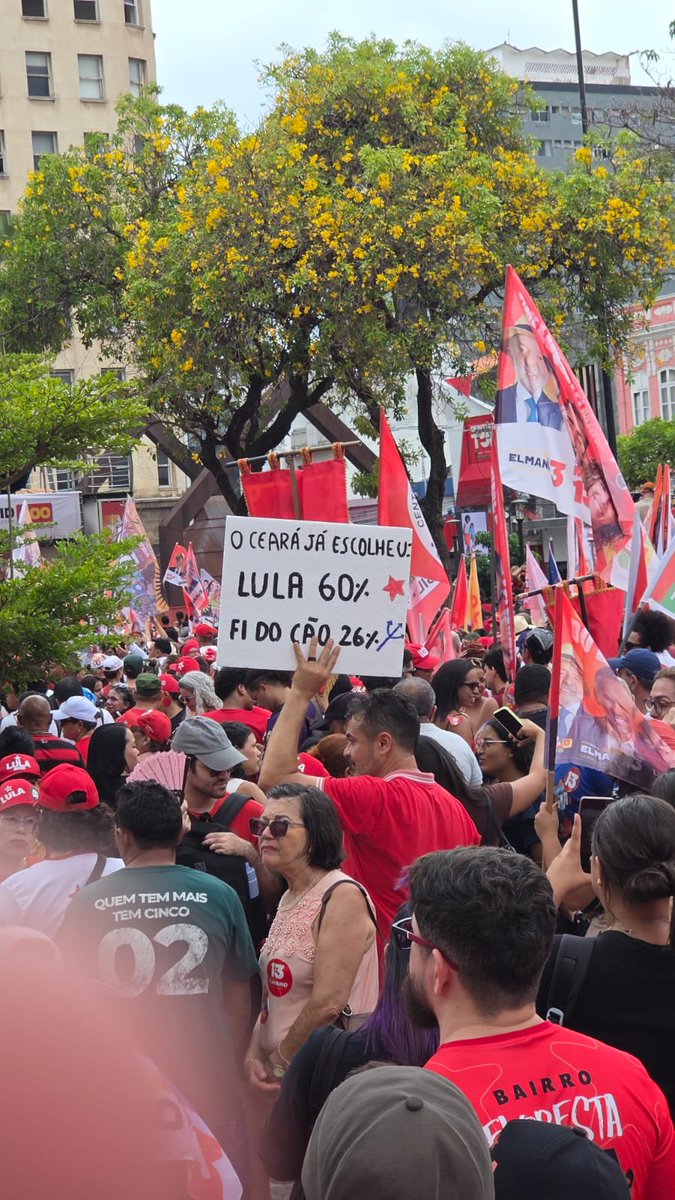 yulkcl's tweet photo. bolsonarismo no ceará não se cria, aqui é 13 no primeiro turno! ⭐️❤️ https://t.co/ML4HzP9US8