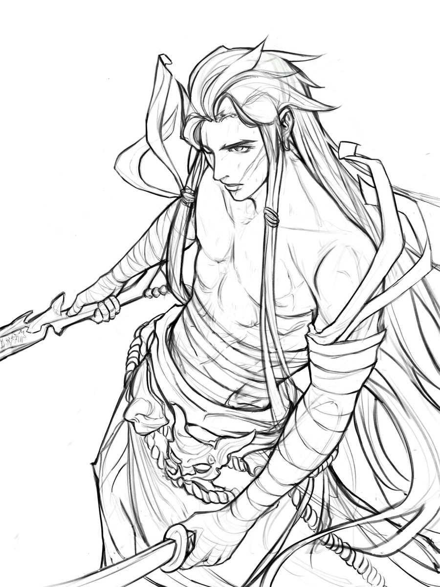 artsksj's tweet photo. unfinished november wip 💬

#LeagueofLegends #yone https://t.co/NfUK05psec