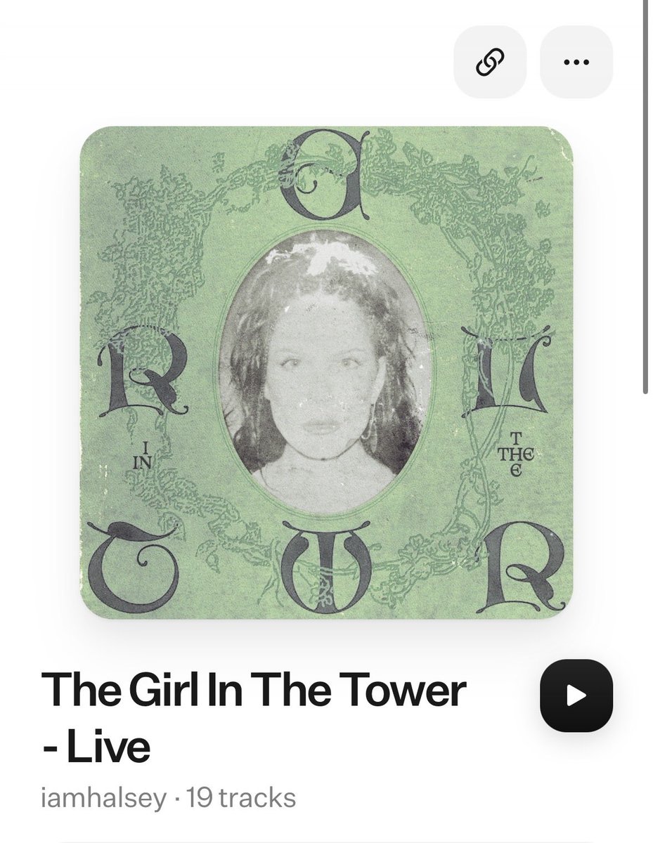 cynthiaruth95's tweet photo. HALSEY JUST GAVE THEIR FANS THE GIRL IN THE TOWER LIVE ALBUM FREE TO DOWNLOAD!!!!! FOR HER BIRTHDAY!!!! WE ARE THE LUCKIEST 😭 https://t.co/eX0msKH0P4