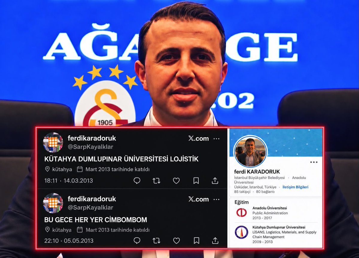 Kuvva1907's tweet photo. Alt liglerde sıradan 1. ve 2.yardımcı hakem olarak görev alırken sonra hakemliği bırakıp yapı tarafından  Mhk da görevlendirilen şahıs ! Hakem alımı sınav sorularını kendi rengindeki adamlara verip Gsli Hakem yetistirmek ha ! Tezgâha bakar mısın ! Fenerbahçe  nelerle kimlerle mücadele ediyor ! Sınav sorularını hakemlere sızdıran Ferdi Karadoruk koyu Gsli çıktı !  İşin altında da yine malûm camia çıktı ! Son 4 seneki şampiyonluklar hakem atamaları tesadüf mü zannediyorsunuz ! Hepsi tezgâh tasarlanmış ilmek ilmek işlenmiş !