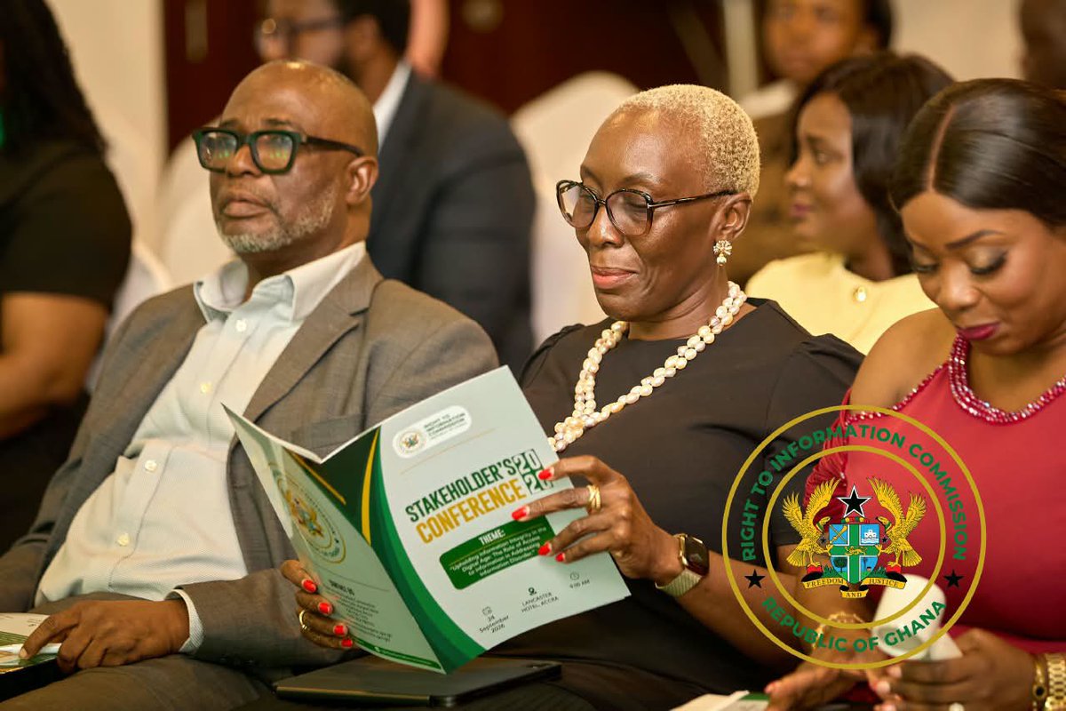 rticghana's tweet photo. The Right to Information Commission (RTIC) held its 2026 Stakeholders’ Conference on Thursday, 24 September 2026, at the Lancaster Hotel, Accra, as part of activities marking Right to Information Month. https://t.co/UCMXHPfyYA