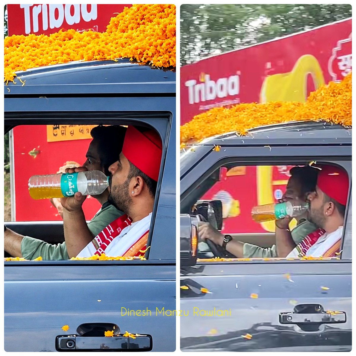 rajputpilled's tweet photo. यह साफ़ दिख रहा है कि यह एक AI-generated image है। बोतल पर मौजूद कथित ब्रांड का नाम तक कोई स्पष्ट नहीं बता पा रहा, और न ही ऐसा कोई ब्रांड भारत में उपलब्ध है।

ट्रो��्स से तो ऐसी हरकतों की उम्मीद की जा सकती है, लेकिन हैरानी तब होती है जब कुछ तथाकथित पत्रकार भी बिना किसी तथ्य-जांच, बिना किसी सत्यापन और बिना किसी ठोस सबूत के सिर्फ एक AI-generated तस्वीर के आधार पर किसी की छवि धूमिल करने में जुट जाते हैं।

अगर पत्रकारिता का स्तर अब इतना गिर गया है कि एक संदिग्ध तस्वीर को ही सबूत मान लिया जाए, तो यह पत्रकारिता नहीं बल्कि अफवाहबाज़ी है। ऐसे गैर-जिम्मेदार रवैये वाले लोग �� केवल अपनी साख खो रहे हैं बल्कि पूरे मीडिया जगत की विश्वसनीयता पर भी सवाल खड़े कर रहे हैं।

तथ्यों की जांच किए बिना खबर चलाने वालों को पत्रकार नहीं, बल्कि सूचना के नाम पर भ्रम फैलाने वाला माध्यम कहा जाएगा। ऐसे लोगों को देखकर मीडिया को लोकतंत्र का चौथा स्तंभ कहने में शर्म आती है।

@RavindraBhati__  #RavindraSinghBhati