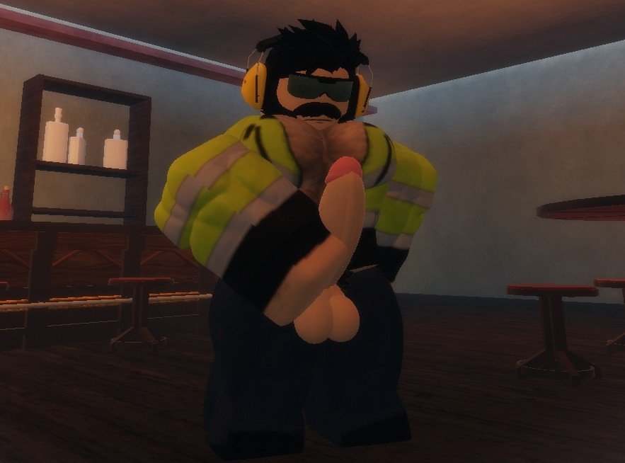 Woolycave's tweet photo. Someone got horny at the bar after work.....

#robloxbara #robloxrule34 #gaysex #gayrr34 #robloxsex #bara #baraporn #gayporn https://t.co/h4I26NUSOf