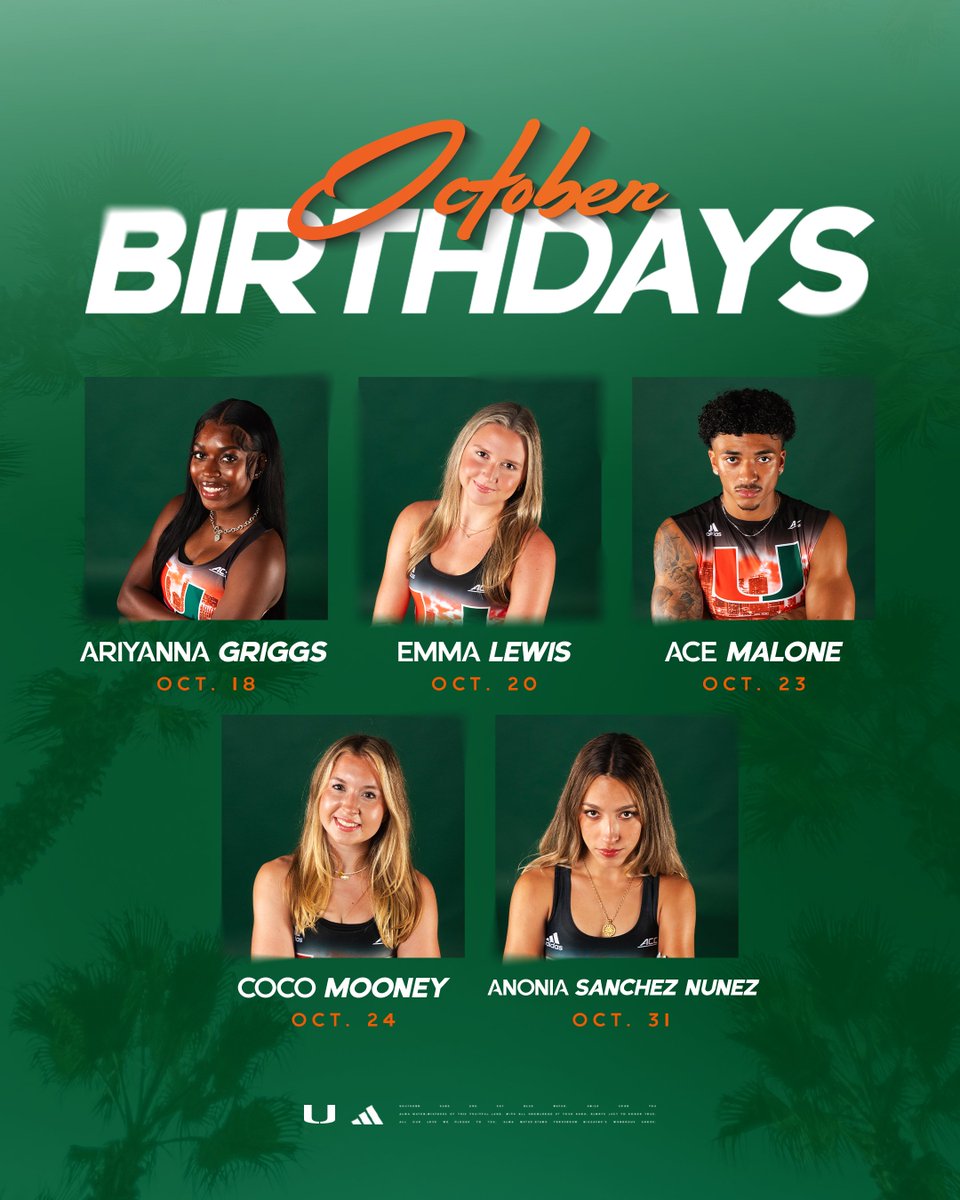 CanesTrack's tweet photo. Spooky season and birthday season! 🎃🎂 https://t.co/ng97xKzjce