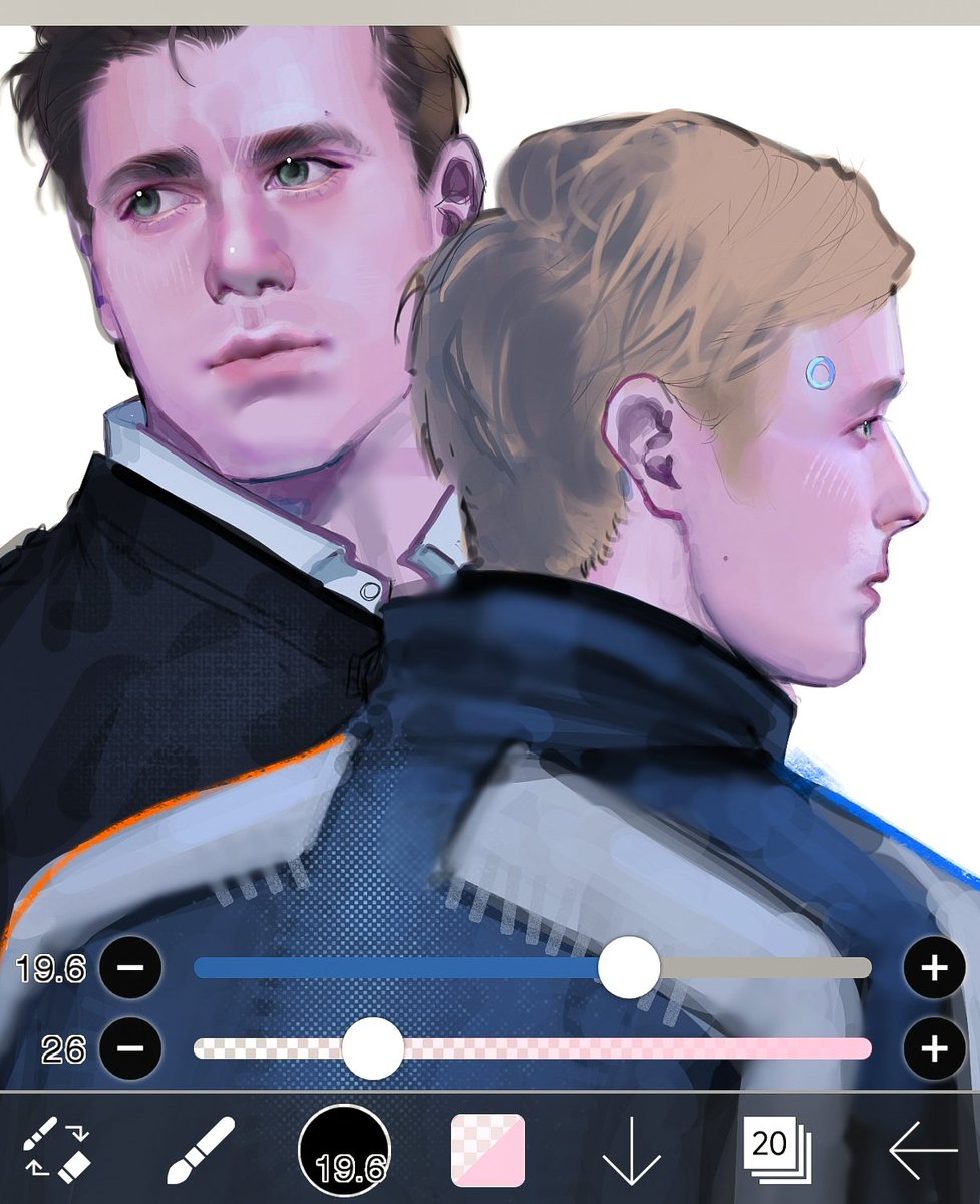 PUX79974775's tweet photo. #ocxcanon #detroitbecomehuman https://t.co/BlG6KZSpUW