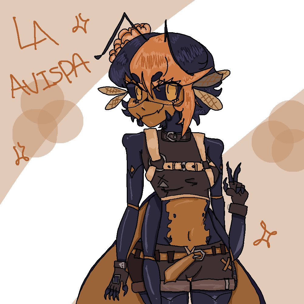 KabukoKuwagata's tweet photo. Drawing from yesterdays video #avispaart  <3 https://t.co/U0Qkjk4W7t