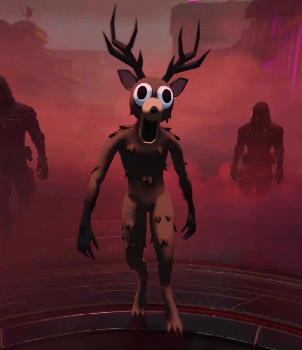 FoxyyChar's tweet photo. Just realised, did they scrap this thing? it's in no Fortnitemares promo 😭

I'm sure no one would complain if they did, but still 💀 https://t.co/RfvCcBAAgD