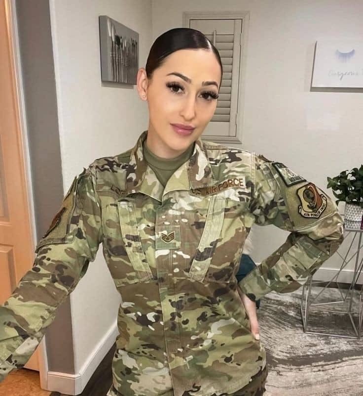 lopez3536's tweet photo. How do I look on my military outfit…. Duty calls https://t.co/o0C2Zws4DW