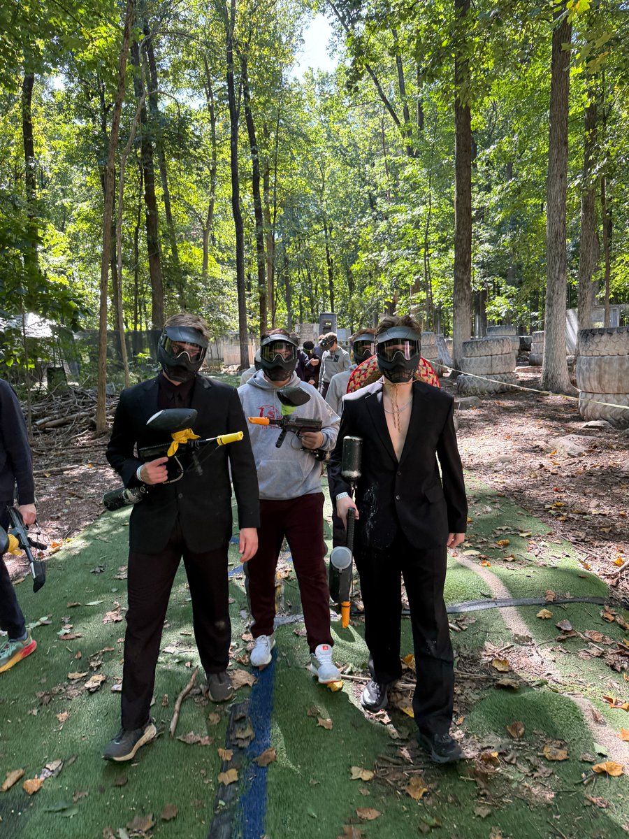 WC_Wolves's tweet photo. A little team bonding with a side of paint. 🎨💥 The Wolves Premier squad traded the ice for the paintball field at Poco Loco for some team building, competition, and plenty of friendly fire. 😂🐺 

Building chemistry on and off the ice 💪🏻 https://t.co/0fOqB6qfwp