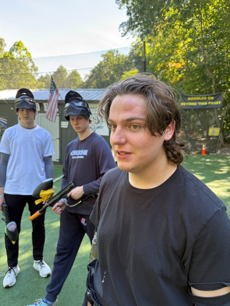 WC_Wolves's tweet photo. A little team bonding with a side of paint. 🎨💥 The Wolves Premier squad traded the ice for the paintball field at Poco Loco for some team building, competition, and plenty of friendly fire. 😂🐺 

Building chemistry on and off the ice 💪🏻 https://t.co/0fOqB6qfwp