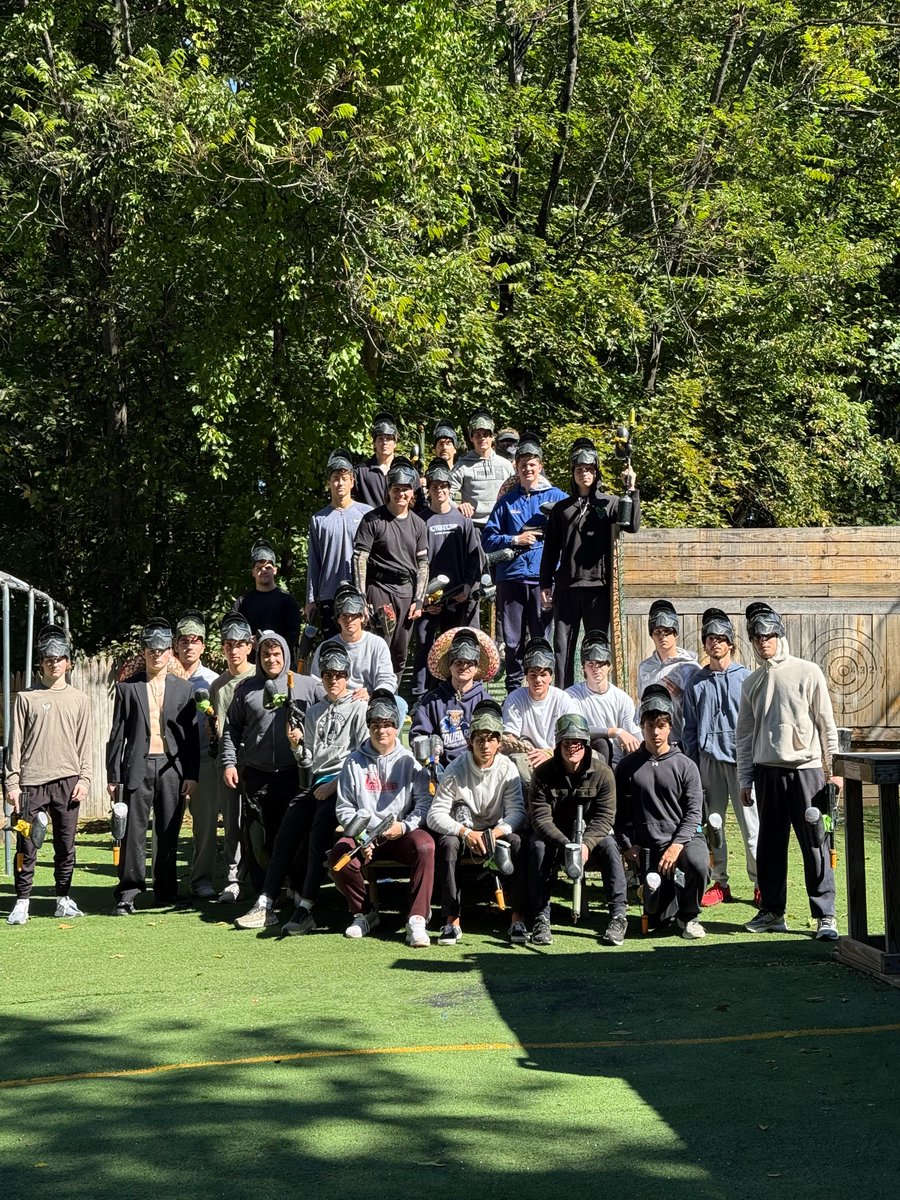 WC_Wolves's tweet photo. A little team bonding with a side of paint. 🎨💥 The Wolves Premier squad traded the ice for the paintball field at Poco Loco for some team building, competition, and plenty of friendly fire. 😂🐺 

Building chemistry on and off the ice 💪🏻 https://t.co/0fOqB6qfwp