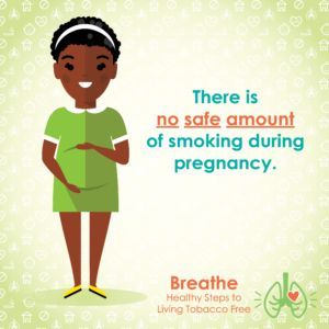 HealthHoco's tweet photo. Happy #TobaccoFreeTuesday! 

Smoking &amp; vaping during pregnancy can cause severe health problems for baby. 💔  Even a small amount exposes your baby to harmful chemicals. Your baby can #Breathe better when you quit today! 🤱 💜 

#1800QuitNow (800-784-8669) https://t.co/MRqPHvJnHh