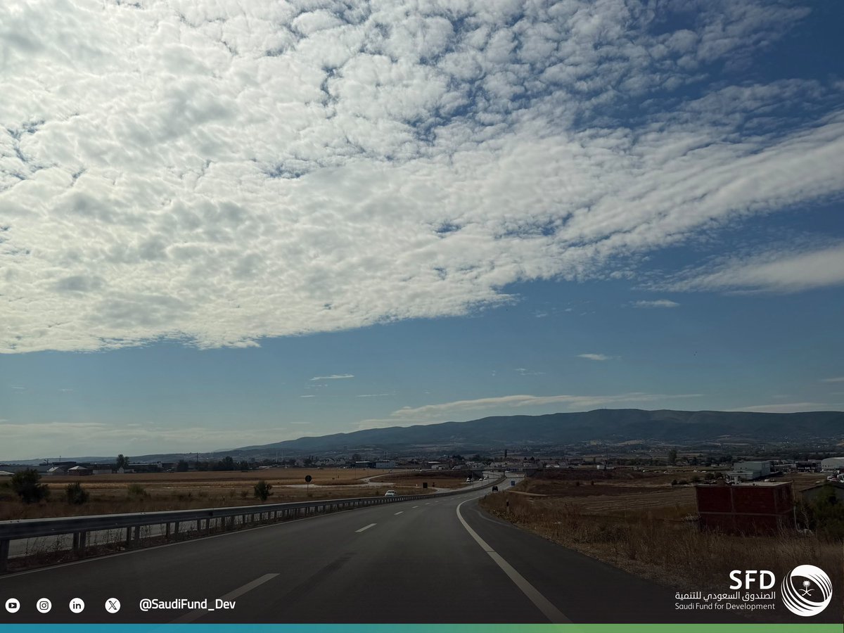 SaudiFund_Dev's tweet photo. #Kosovo | #SFD CEO Mr. Sultan Al-Marshad participated in the inauguration of the Pristina–Mitrovica Highway Project, supported by a $16 million development loan from SFD, with representatives from the Saudi Embassy in Albania in attendance. https://t.co/19xcYPcr0G