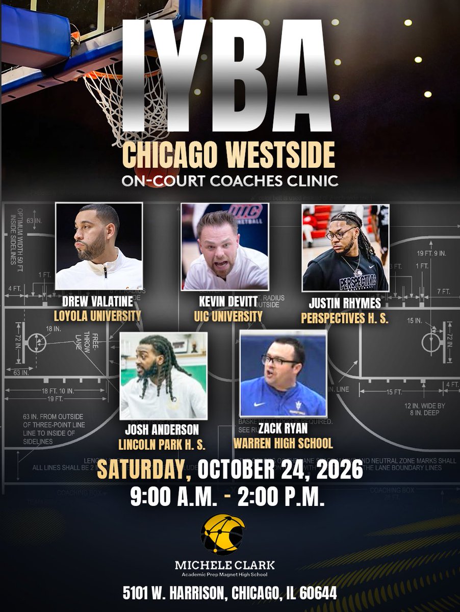 PCSWarriorsBB's tweet photo. Our Head Coach @iamjrhymes will be one of the speakers at the IYBA Coaching Clinic along side Division 1 level coaches and other High School coaches. Free for all coaches to attend. 

#WarriorWay x #WarReady https://t.co/l95rDlV94x