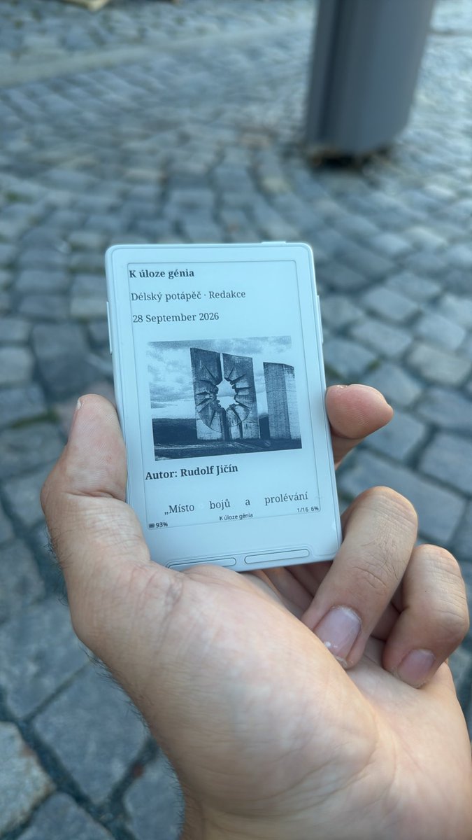 BerittenB's tweet photo. @deferikovich Dej Claude Code model své čtečky a řekni mu "udělej to", velké věci se dějí! https://t.co/eAW0EUs1K1