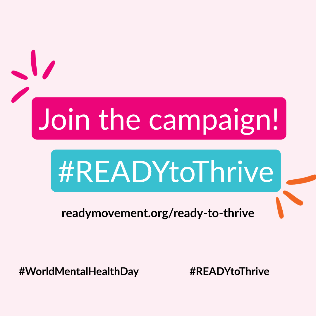 teampata's tweet photo. Young people cannot do it alone. Communities, healthcare providers and decision-makers must listen.

📅 Join the campaign: 5–11 October 2026
Tell us: What does being #READYtoThrive mean to you?
Explore READY to Thrive https://t.co/LcJHDuYupZ https://t.co/dHhCtAy0HT