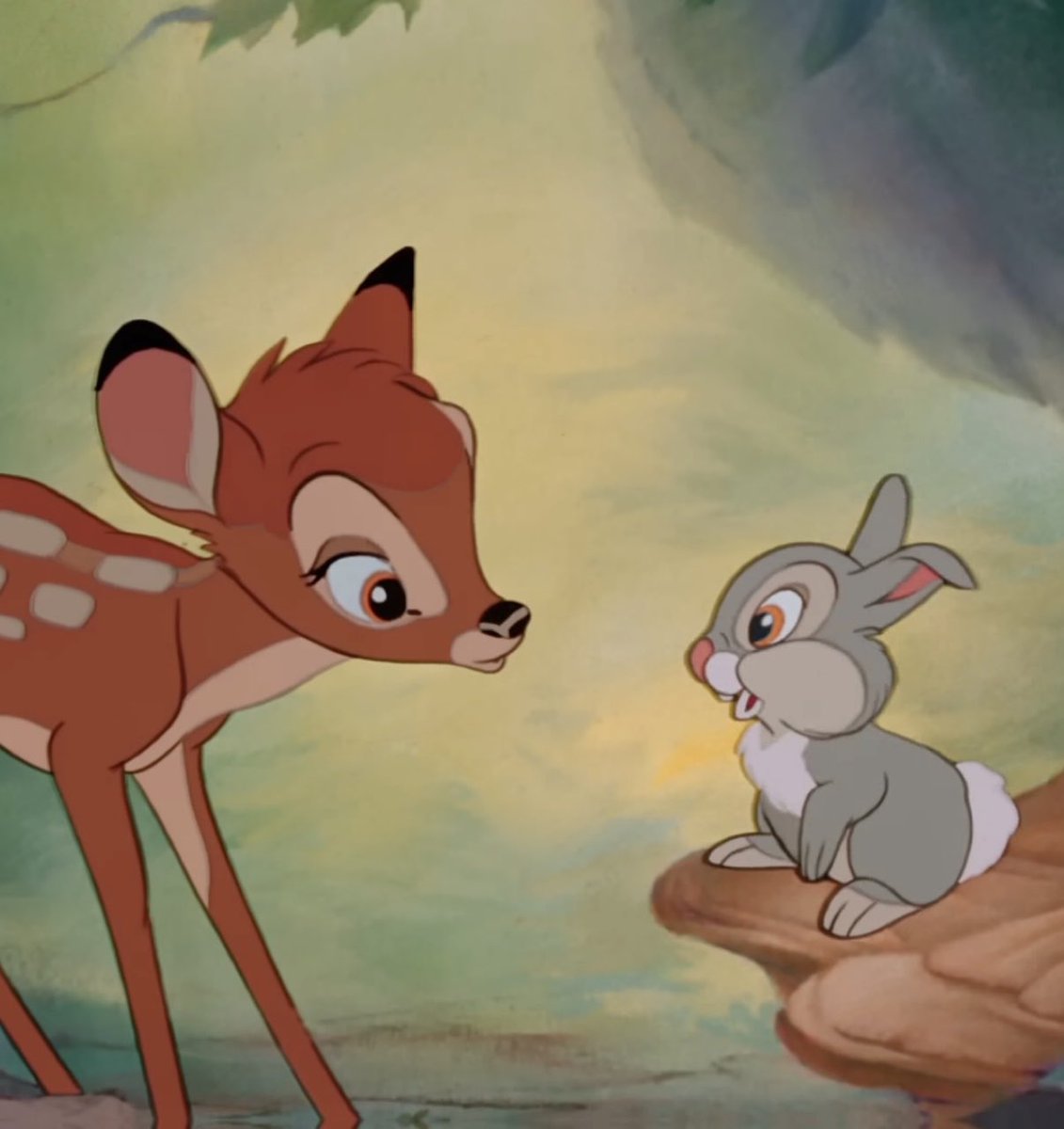 fluffywithbibii's tweet photo. bambi &amp; thumperbunny live action นิ >-< https://t.co/keHZzdS1N7