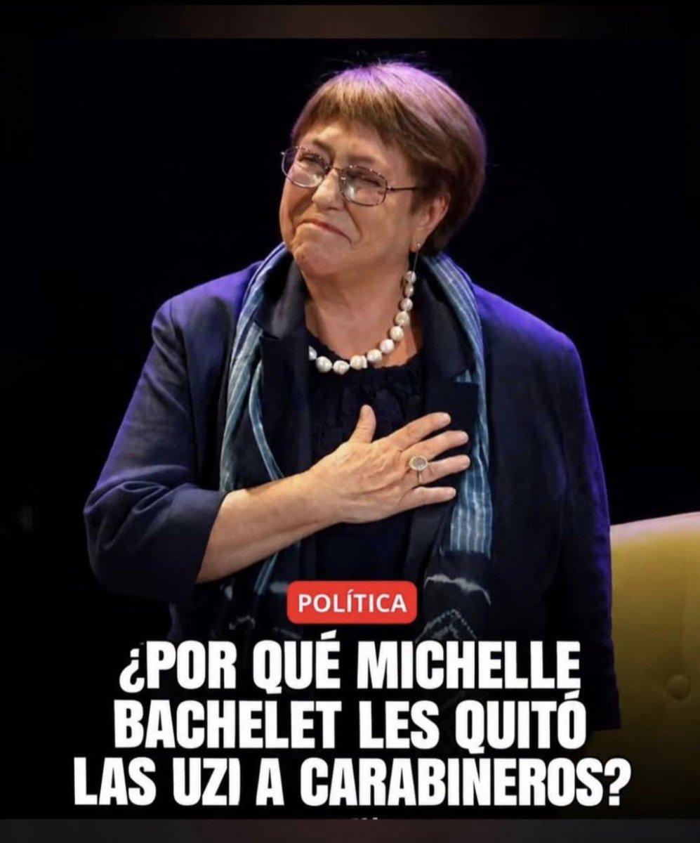 aprachile's tweet photo. Sacó las minas antipersonales que protegían nuestra frontera norte , abrió la puertas a la inmigración, dejó que murieran cientos tras el Tsunami , nunca terminó una reconstrucción, hizo las reformas más nefastas de nuestra historia que nos tienen hoy en el colapso económico.....

Está vieja no al quieren ni en su propia casa .....
