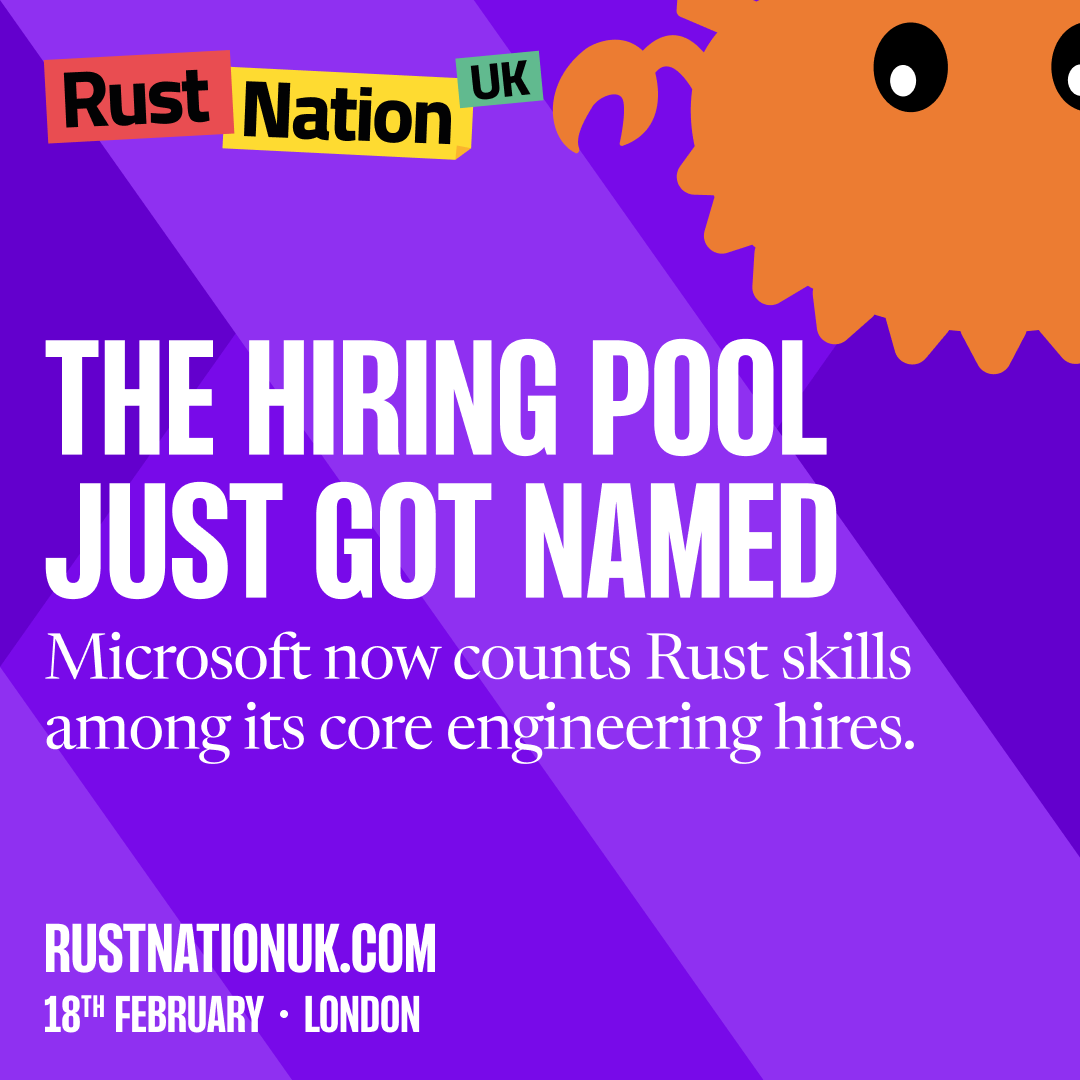 RustNationUK tweet picture