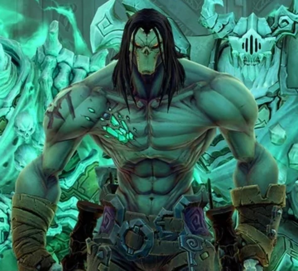 IAreBaboon1's tweet photo. @sash_solami Looks like Death from Darksiders. 😆 https://t.co/3FvN0Gp7F3