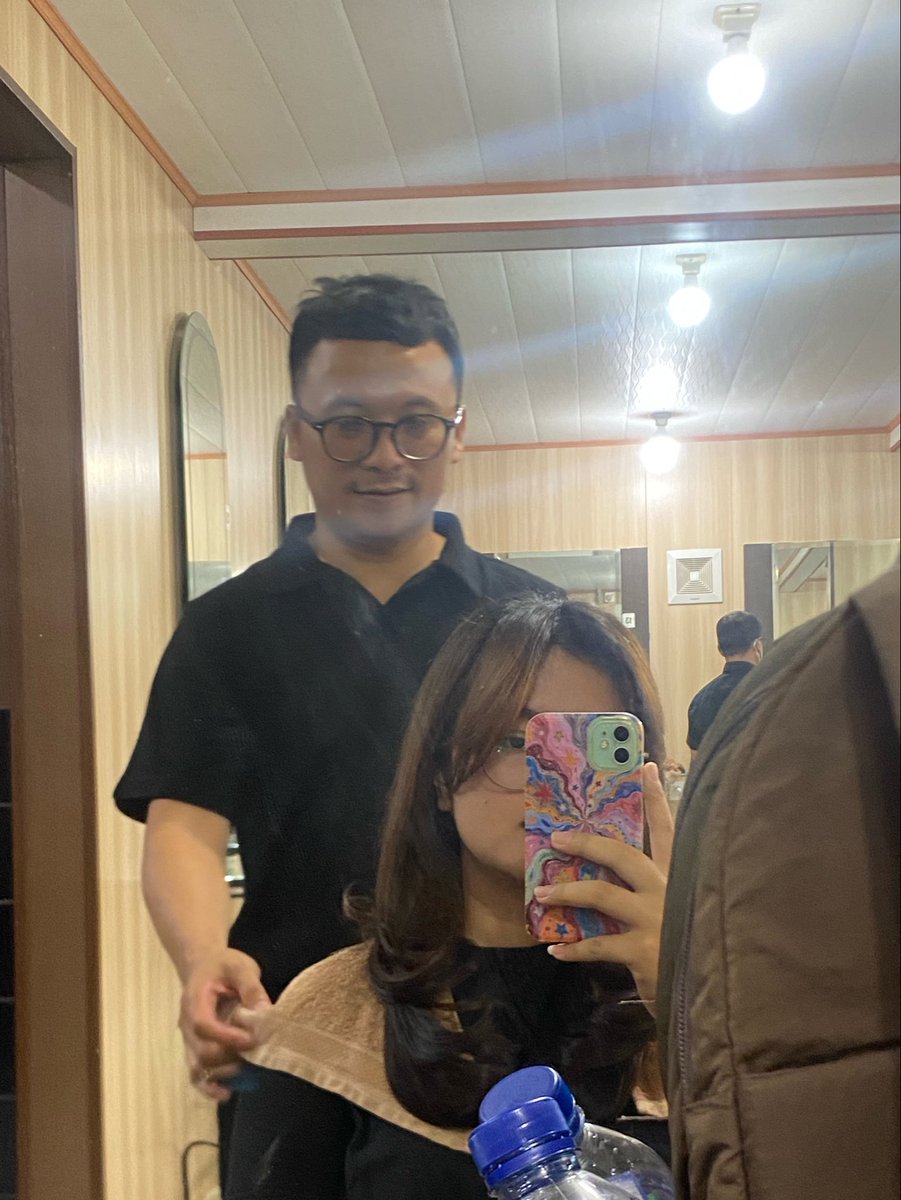 esjerukprs1's tweet photo. @salonkita tebet best banget + mas andre https://t.co/unbZXEA89Q