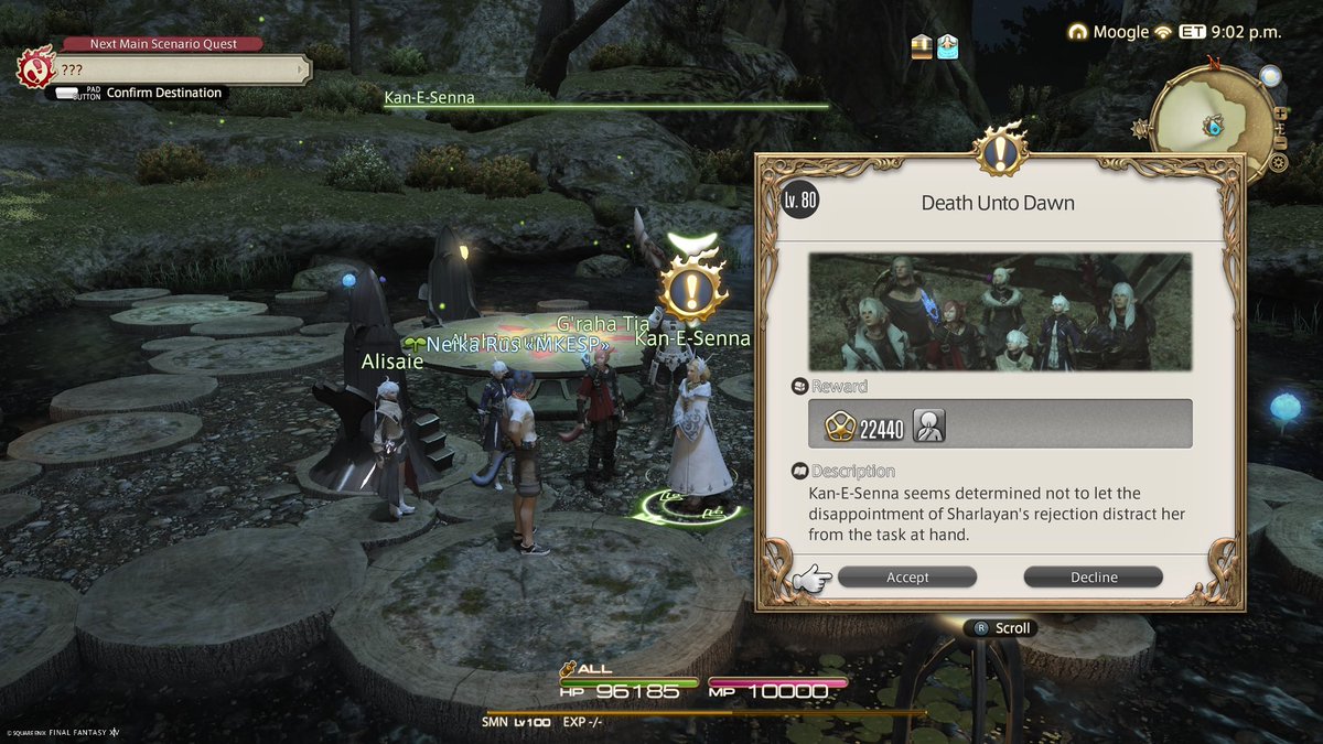 NeikaFFXIV's tweet photo. Último capítulo de Shadowbringers antes de emprender un nuevo viaje hacia Endwalker 🌅 Porque a veces, terminar una historia es simplemente la forma de empezar otra ✨

#FFXIV #Shadowbringers #Endwalker https://t.co/8JU7WEzd1o