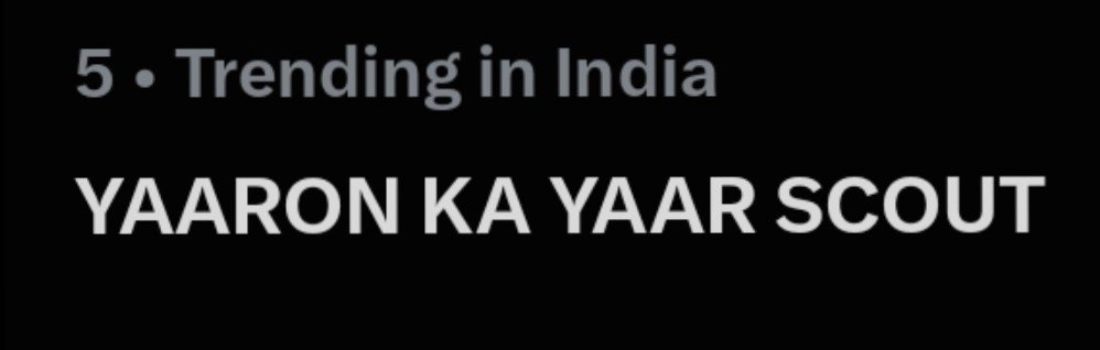 YOURREALDADDY_'s tweet photo. YAARON KA YAAR SCOUT
Top 5 let's go #scoutop https://t.co/TsPukeyf8Q