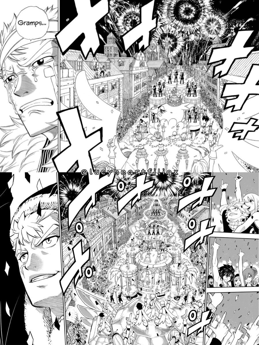 lucyheartfiliqx's tweet photo. the difference is so heartwarming oh laxus 

re:fantasia final chapter <3 https://t.co/LN0fsWhBe0