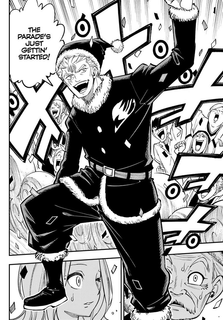 FairyBlooo's tweet photo. Mirajane was thinking about Laxus and even asking about him (because he didn’t show up at the festival) until he showed up, and she literally cried from happiness like a little baby 🥹 https://t.co/9Fpdm5YAGR