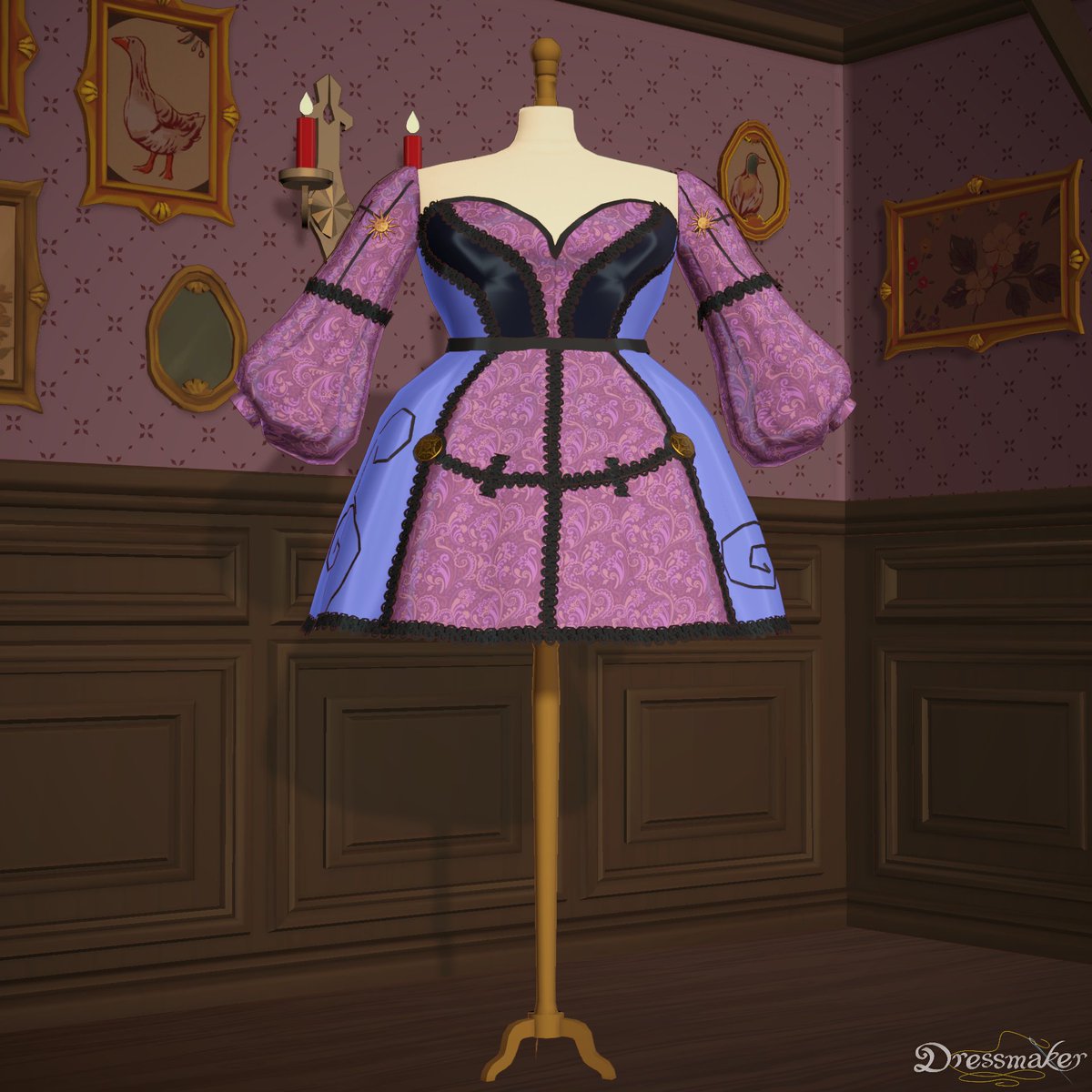 ItzAzric's tweet photo. Saw someone making Pokemon inspired dresses so i gave it a shot to :DD

I think it is good enough https://t.co/cfIOCuSjdn