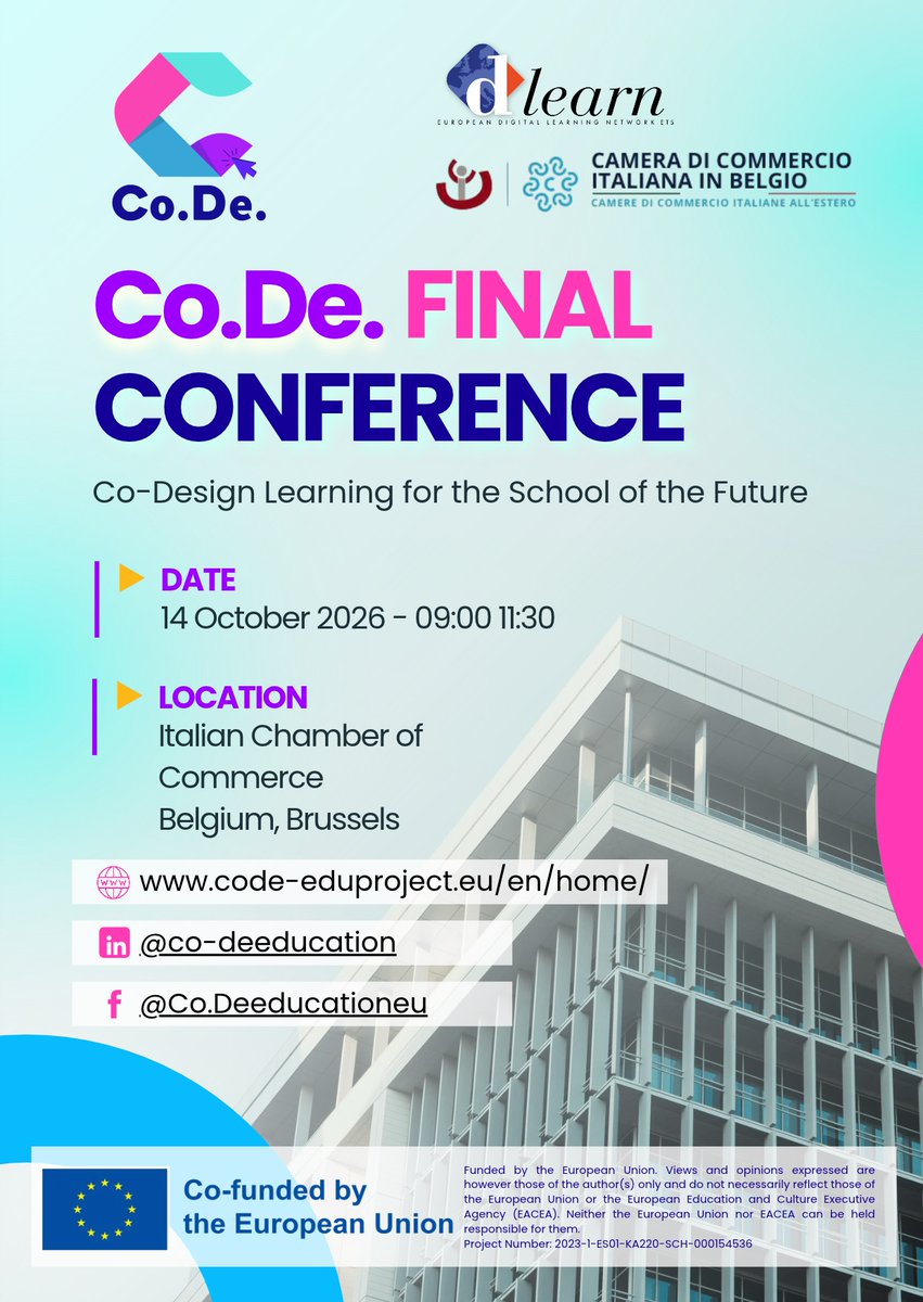 dlearneu's tweet photo. 🚀 The countdown is on! We're getting closer to the https://t.co/qjCPiK2hHo. Final Conference!

https://t.co/XaifhKasdH https://t.co/AU56ZeBkhS