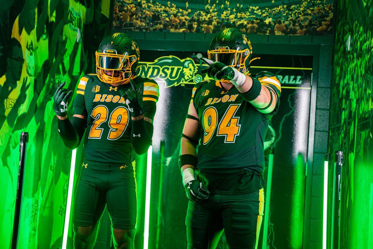 NDSUfootball's tweet photo. Own the standard https://t.co/tSSSgHPzUS