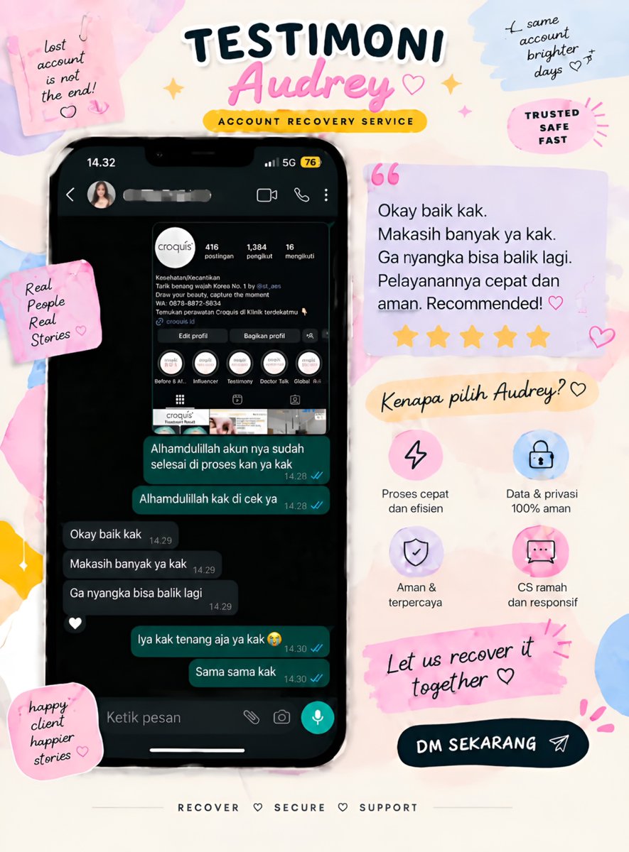 sceneryol's tweet photo. 🌈 OPEN LAYANAN JASA PEMULIHAN &amp; PERBAIKAN AKUN SOSMED

🫧 Pulihkan, Balikin &amp; Hapus/Nonaktifkan Akun
🫧 Lacak Lokasi, Sadap WA, Hack Akun &amp; Lainnya

📱 Facebook, Instagram, TikTok, WhatsApp, LINE, Twitter/X, Gmail/Email, Telegram, Game &amp; Lainnya

WhatsApp Di Profil
🪽 #zonauang https://t.co/yS86Ix3d0S
