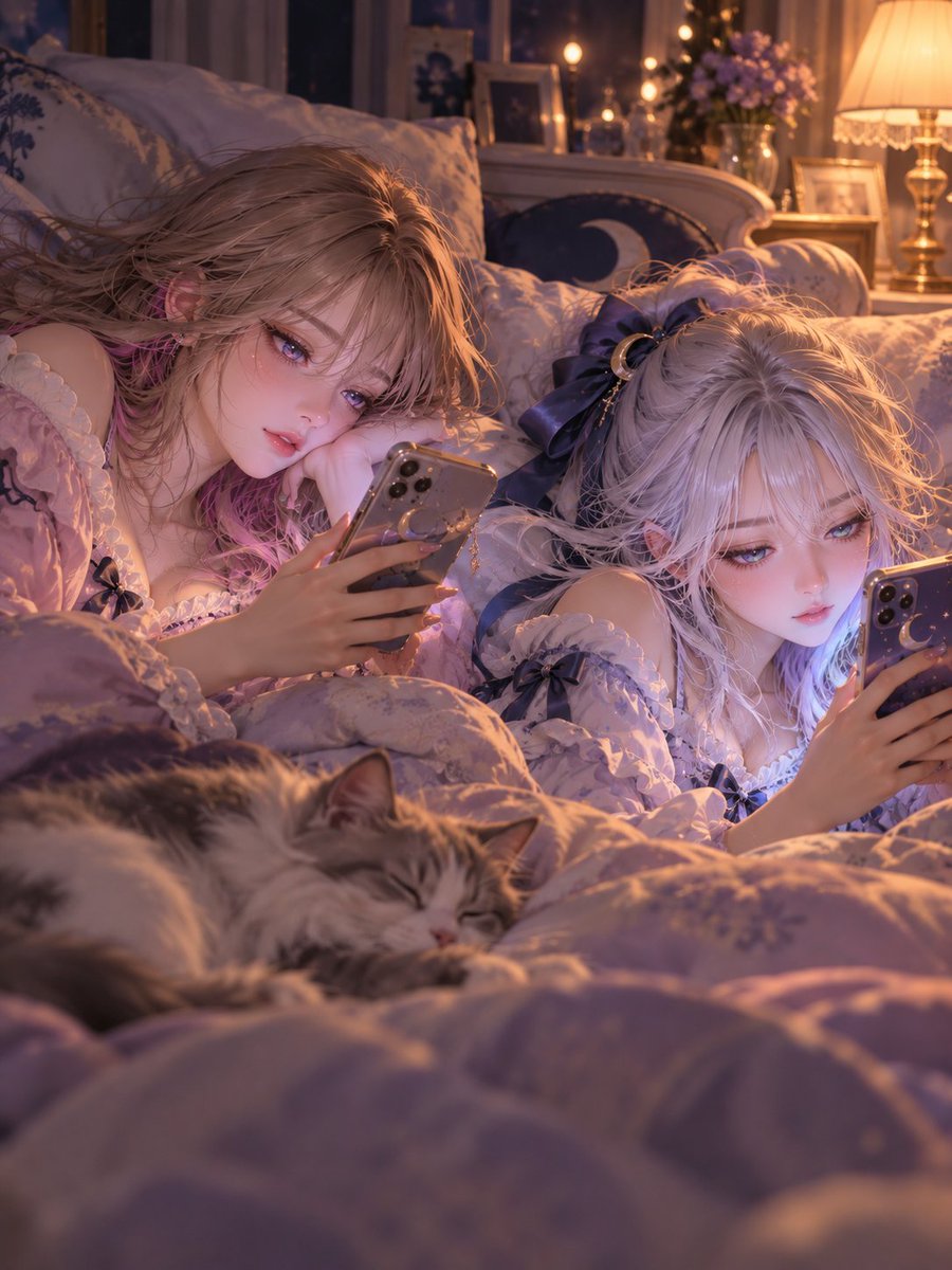 RimaAILab's tweet photo. 寝なきゃとは思いつつ
スマホでAI系あさっちゃう💤

#AIイラスト #AIアート https://t.co/02W1QcN3fp