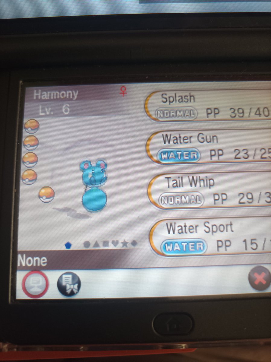 HeyWhazzat's tweet photo. Route 22 Encounter; Azuril (Harmony)
Her Nature's shit (Bold) but She has Max Attack IVs, so that evens things out i suppose.
Had to Grind Jacque to Level 10 as he learns Incinerate at that Level, but It was worth It as i Beat Viola.
Gym Badges; 1. Deaths; 0. https://t.co/NVme1fucge