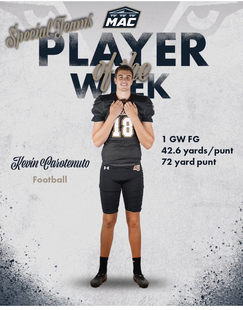 CoachDev12's tweet photo. Congrats Kevin!  Well deserved. @AlverniaFB @AlverniaU @VernAthletics https://t.co/SK0kZgzzRR