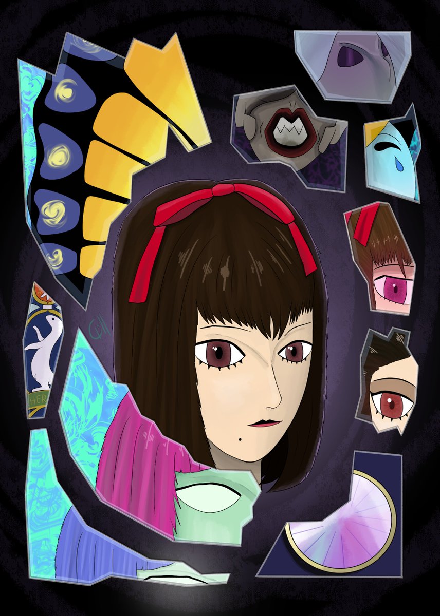 Quimi_11's tweet photo. @Alleydex Buenas! Soy Quimi y soy fan de todo Megaten en general. Me gustan especialmente el Persona 1 y el Persona 2, y creo que estas dos ilustraciones son con las que más estoy satisfecho del resultado final. https://t.co/OebyLQbN36