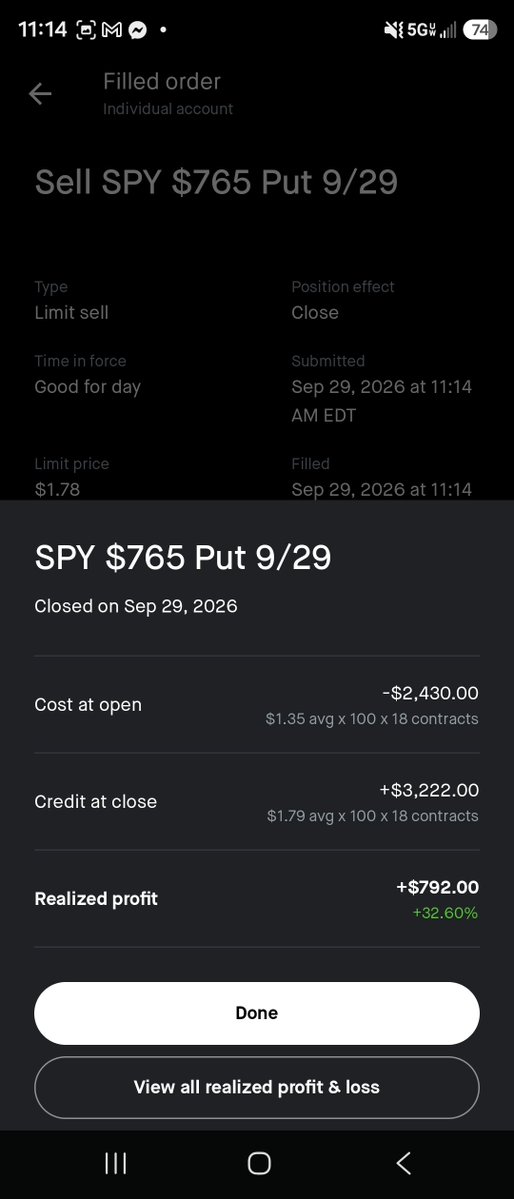 SPY_TRaDeZ's tweet photo. Discord got puts right at entry! Might share the next play here too idk yet! Don't miss any by joining the discord! $spy $qqq https://t.co/MmDF6CwmTU