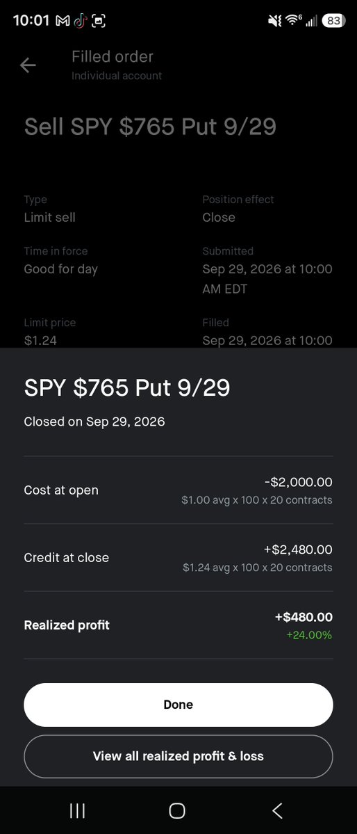 SPY_TRaDeZ's tweet photo. Discord got puts right at entry! Might share the next play here too idk yet! Don't miss any by joining the discord! $spy $qqq https://t.co/MmDF6CwmTU