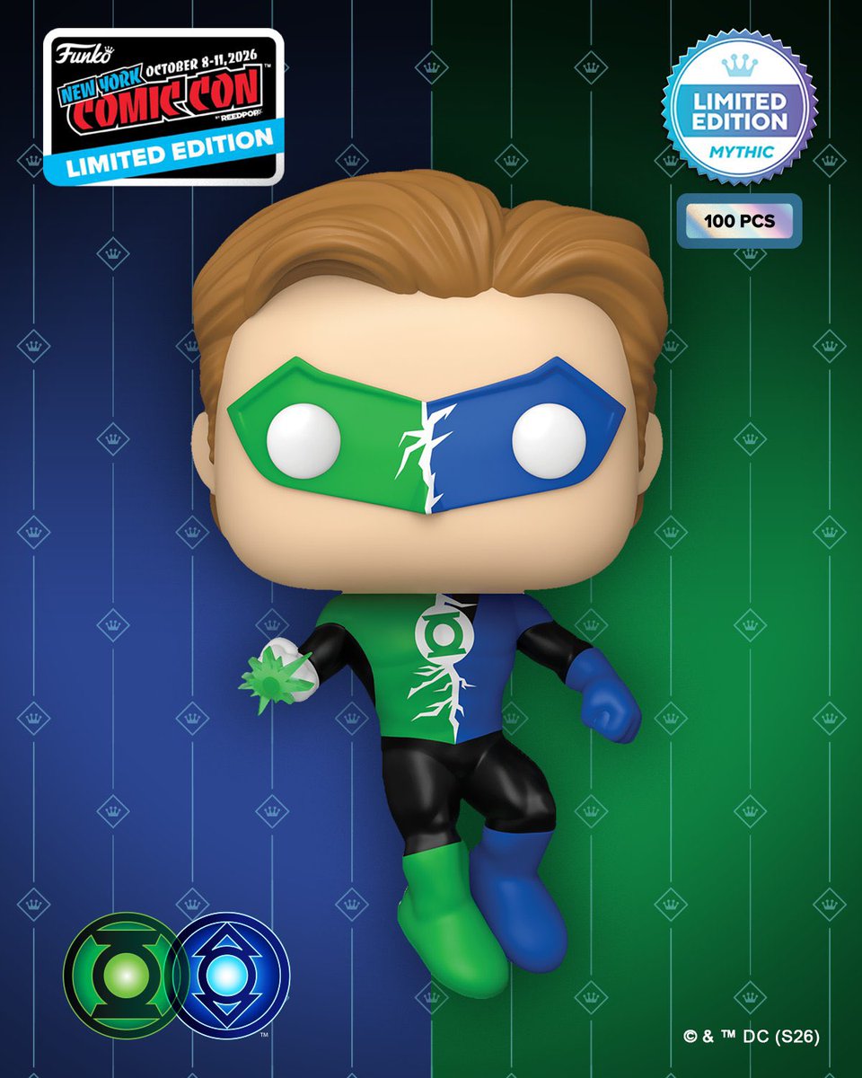 FunkoPOPsNews's tweet photo. NYCC Reveals Part 1! LE Lantern Corps .. 

   NYCC ~ https://t.co/nKjfkwoFXg
   Limited ~ https://t.co/l1eDtfITnz

#Ad #NYCC #DC #FunkoPOPNews #Funko #FunkoPOP https://t.co/yjOimp1E2J
