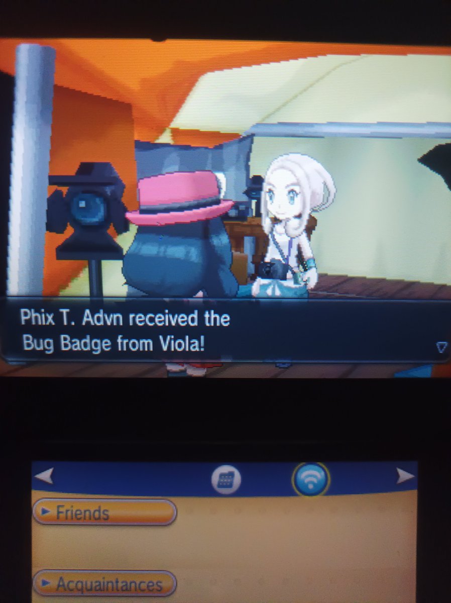 HeyWhazzat's tweet photo. Route 22 Encounter; Azuril (Harmony)
Her Nature's shit (Bold) but She has Max Attack IVs, so that evens things out i suppose.
Had to Grind Jacque to Level 10 as he learns Incinerate at that Level, but It was worth It as i Beat Viola.
Gym Badges; 1. Deaths; 0. https://t.co/NVme1fucge
