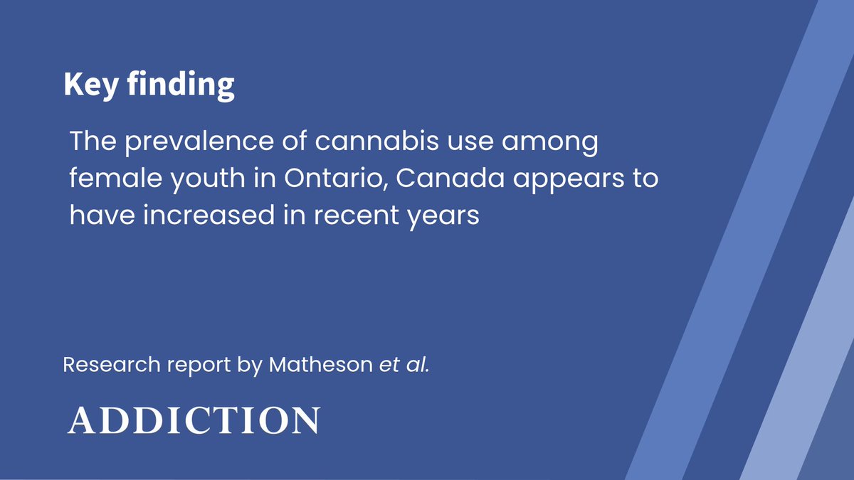 AddictionJrnl's tweet photo. Trends in the sex ratio of cannabis use, harms and perceptions among youth in Ontario, Canada, 1999 to 2023 https://t.co/Mw76HvnsvH https://t.co/LSjfimmfMj