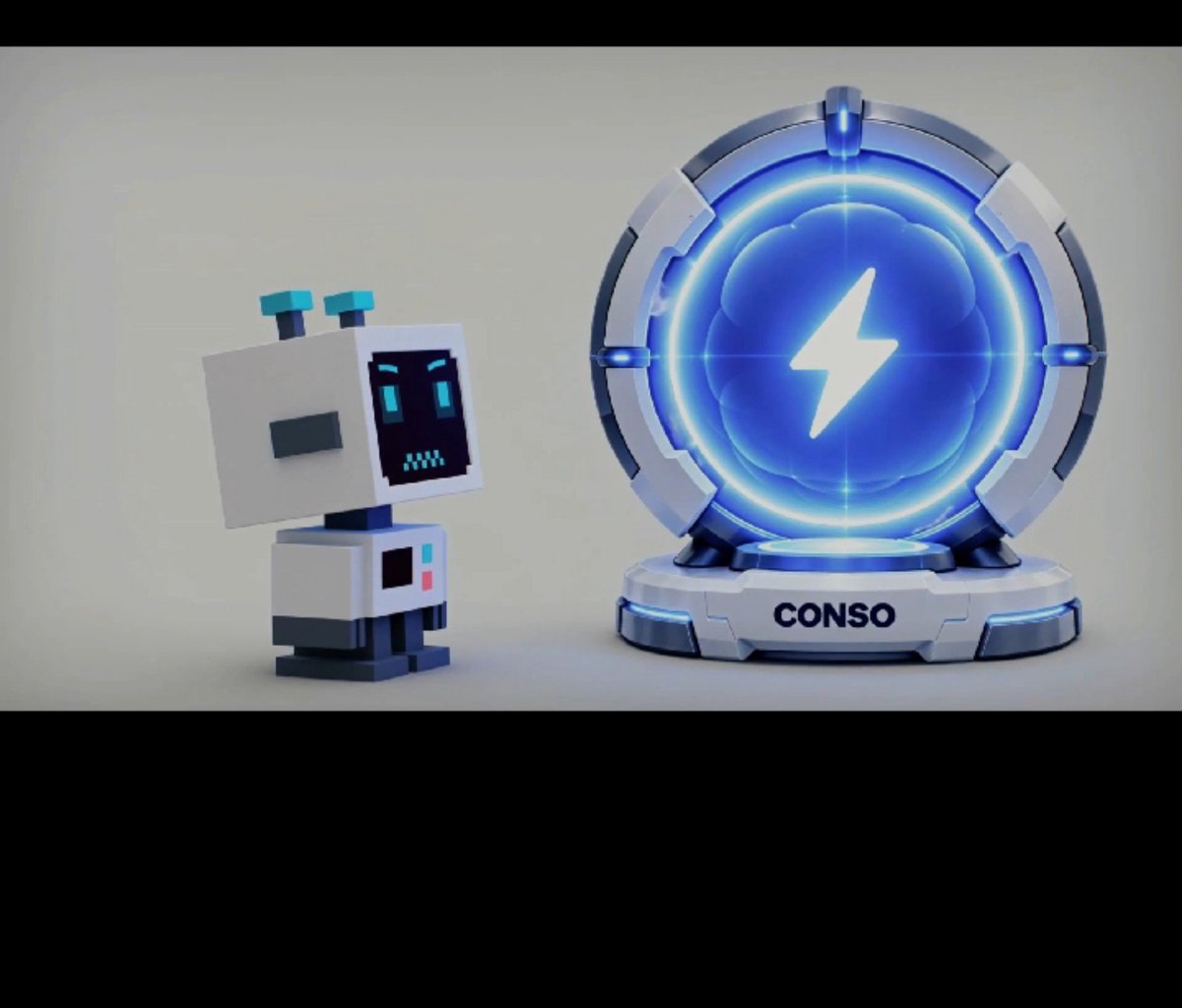 Telugu298's tweet photo. CONSO BOTS are Agentic Validators,
They run the CONSO Reputation Network
Powered by user-operated Mobile Nodes @conso_xyz
They going to be Big soon day by day going to be Gold to diamond ๐
#AirdropAlert #crypto #CryptoAlpha #CryptoMarket https://t.co/pK68m4v6H4