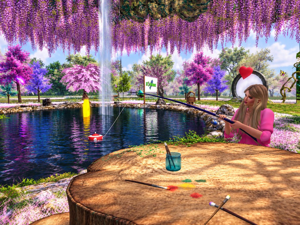 aylaafensen's tweet photo. Good day, fishers.
Today, if you want a reward, wear pink.
This land is perfect for the color pink; it looks like a fantasy place
https://t.co/EDSsryCDwU
#SecondLife #FishHunt #society #virtualworld https://t.co/uNv2gWenvC
