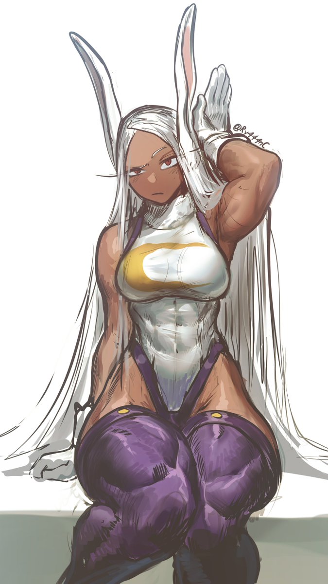 Ry444nC's tweet photo. miruko sketch, I'll try to post something more complete very soon! https://t.co/RZmOvbVjLK
