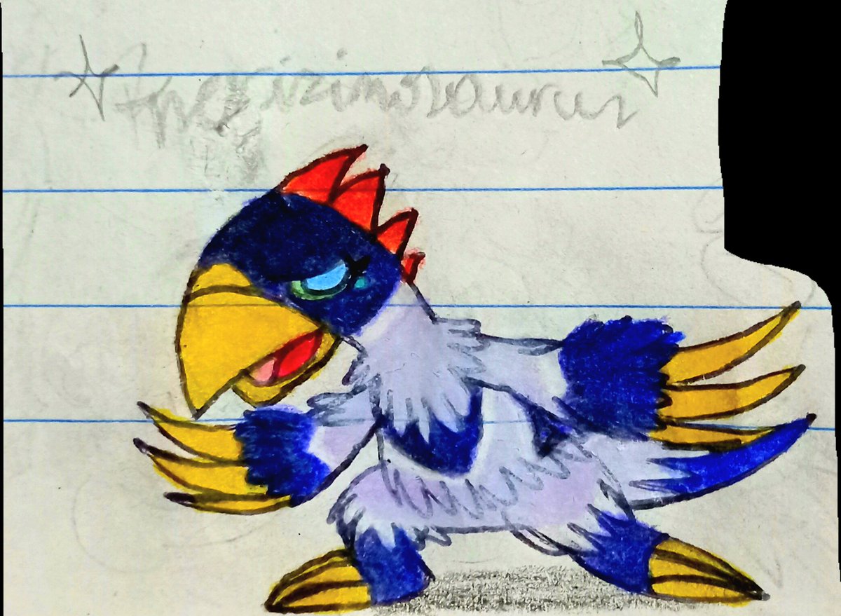 SFersaca's tweet photo. Aqui les traigo cuatro dibujos de dinosaurios chibis!

El daspletosaurio (dançando)

Los dos saurolophus

El therizinosaurio (el cual hasta aproveche para dibujarle mas plumajes)

Y el trio de deinonychus!

Que les parece?

#sega
#dinosaurking
#dinorey https://t.co/PMR8xmbdtj