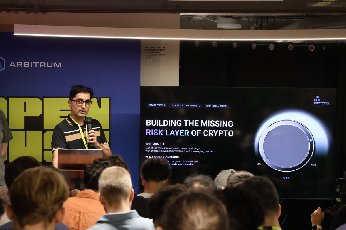 aditichoprax's tweet photo. given how my most of my work revolves around project managing @arbitrum Open House - our flagship builders program, seeing three of our london cohort winning teams make it to @token2049's Nexus startup competition top 10 finalists and a fourth participating team making it to top 50 is all the validation i needed today and will need forever! 

congrats buddies @xLiquida @TheRiskProtocol @agamafinance and @bermudabayzk! 

reminiscing the not-so-long ago times when i clicked y'all pitching in london! 💙