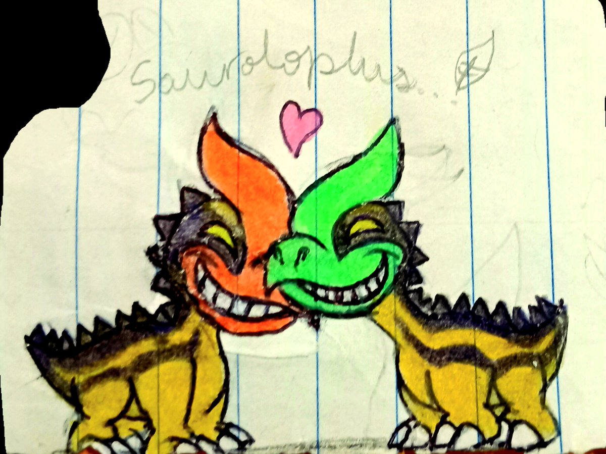 SFersaca's tweet photo. Aqui les traigo cuatro dibujos de dinosaurios chibis!

El daspletosaurio (dançando)

Los dos saurolophus

El therizinosaurio (el cual hasta aproveche para dibujarle mas plumajes)

Y el trio de deinonychus!

Que les parece?

#sega
#dinosaurking
#dinorey https://t.co/PMR8xmbdtj